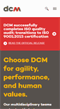 Mobile Screenshot of dcmgroup.ca